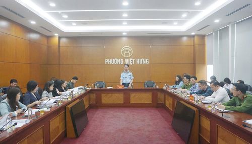 Quang cảnh buổi làm việc. Ảnh: B.Duy