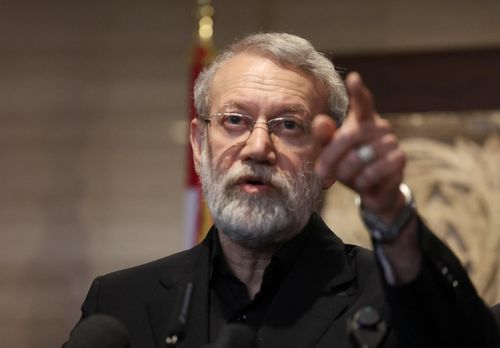 Thư ký Hội đồng an ninh Ali Larijani. Ảnh: Reuters