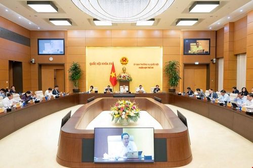Quang cảnh phiên họp thứ 55
