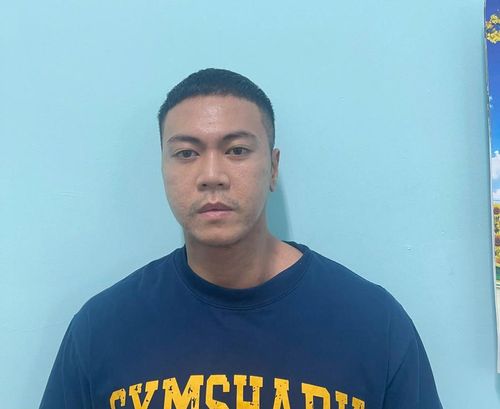 Trương Nguyên Huy (SN 1995) tại Cơ quan Công an.