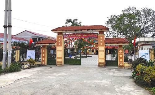 Trường THCS Quang Hưng (xã Quang Hưng, tỉnh Hưng Yên). Ảnh: Đinh Chiến