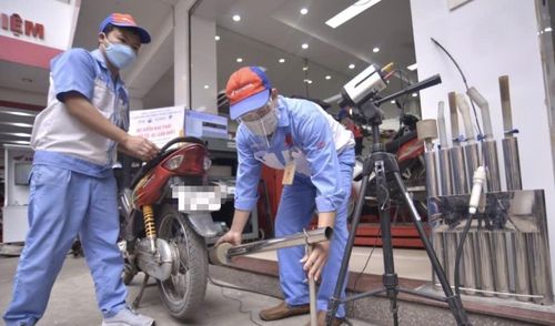 Việc thực hiện kiểm định xe máy trên thực tế sẽ bắt đầu từ ngày 1/7/2027. Ảnh: BXD.