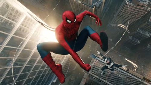 Bộ giáp mới của Người Nhện sát với nguyên tác truyện tranh hơn. Ảnh: Sony Pictures
