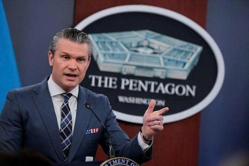  Bộ trưởng Chiến tranh Mỹ Pete Hegseth. Ảnh: Reuters. 