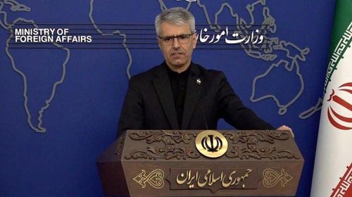  Người phát ngôn Bộ Ngoại giao Iran Esmaeil Baghaei. Ảnh: Press TV. 