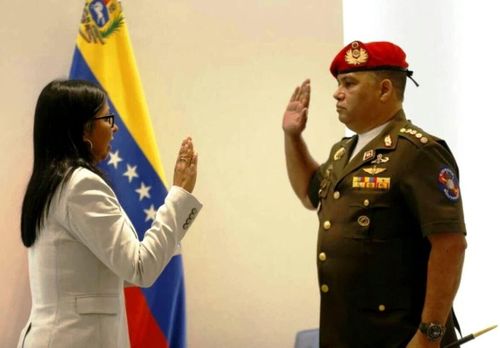 Tướng Gustavo González López đươc bổ nhiệm giữ chức Bộ trưởng Quốc phòng Venezuela. Ảnh: Infodefensa