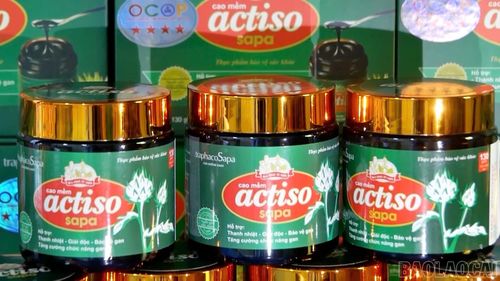 Sản phẩm cao mềm actiso sapa.