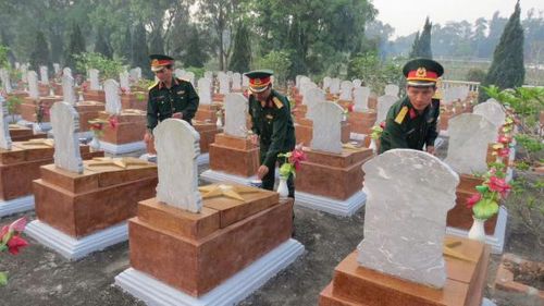 Nghĩa trang Liệt sĩ Hương Điền (phường Phong Thái, TP Huế), nơi yên nghỉ của hơn 3.650 liệt sĩ ở nhiều tỉnh, thành.