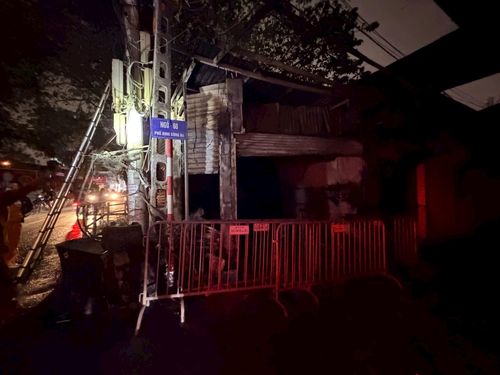 Vụ cháy đã được khống chế nhanh chóng.