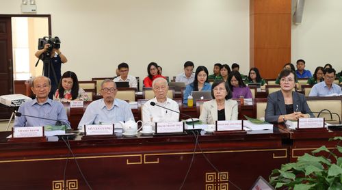 Đại biểu tham dự hội thảo sáng 20-3. Ảnh: NGUYỄN HOÀNG