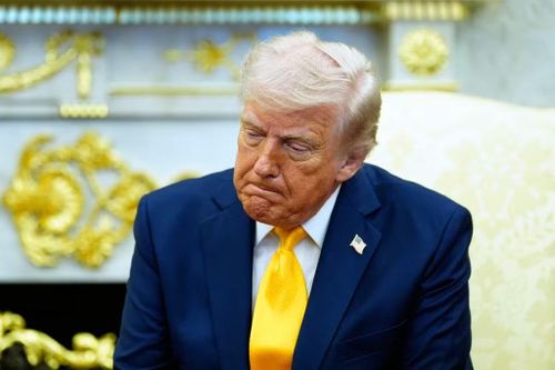 Tổng thống Mỹ Donald Trump tại Phòng Bầu dục ngày 19/3. (Ảnh: AP)