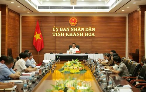 Quang cảnh buổi tiếp công dân.