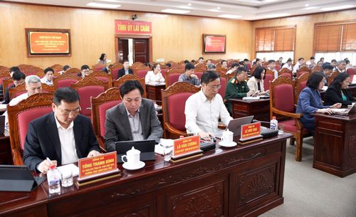 Đại biểu dự cuộc họp. 