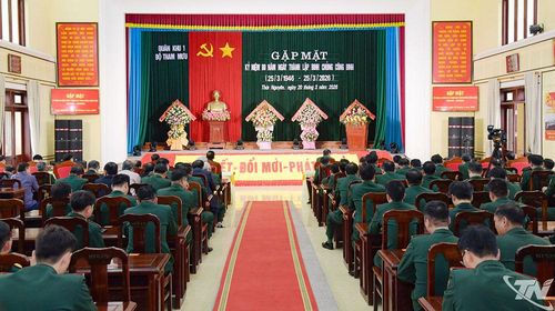 Quang cảnh buổi gặp mặt.