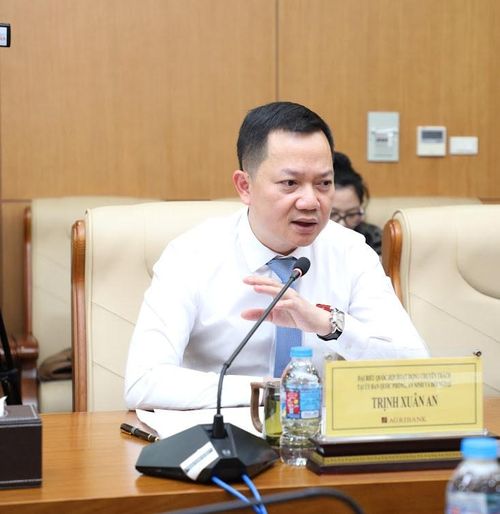 Đại biểu Quốc hội hoạt động chuyên trách tại Ủy ban Quốc phòng, An ninh và Đối ngoại Trịnh Xuân An phát biểu tại tọa đàm. Ảnh: Khánh Duy