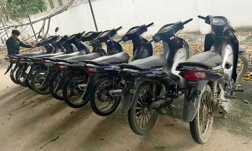 Tang vật chuyên án thu giữ. Ảnh: Công an Nghệ An