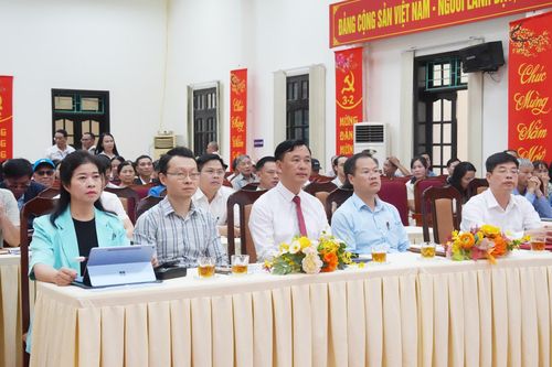 Đại biểu tham dự hội nghj. Ảnh: Hữu Tiệp