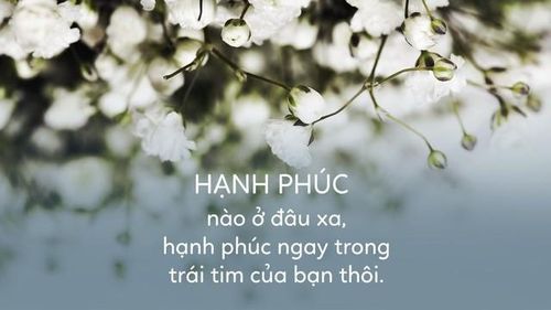 Thiệp ngày Hạnh phúc ý nghĩa. 