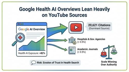 AI của Google tăng cường chuyển hướng các câu trả lời sức khỏe về Youtube.