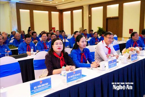 Đại biểu tỉnh Hà Tĩnh tham dự chương trình. Ảnh: TL 