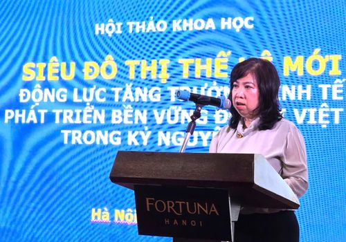 Bà Trần Thu Hằng, Vụ trưởng Vụ Quy hoạch - Kiến trúc (Bộ Xây dựng).