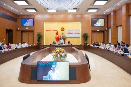 Các đại biểu dự phiên họp.
