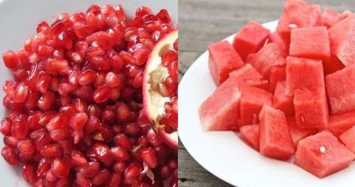 Sự kết hợp giữa dưa hấu và lựu là công thức nhân đôi các chất chống oxy hóa.