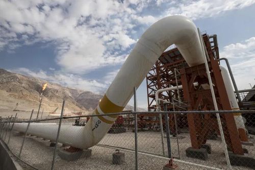  Một giàn khai thác khí đốt thuộc mỏ khí South Pars tại cảng biển Asalouyeh ở Iran. Ảnh: Reuters. 