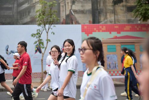 Ngày chạy được các bạn trẻ ở Thủ đô hưởng ứng tích cực