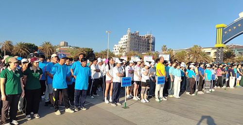 Các đơn vị, đoàn thể, doanh nghiệp tham gia lễ phát động “Ngày chạy Olympic vì sức khỏe toàn dân – Vì an ninh Tổ quốc” năm 2026