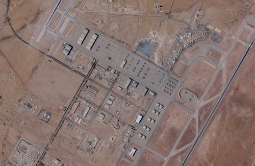  Căn cứ Không quân Prince Sultan tại Saudia Arabia. Ảnh: Reuters.