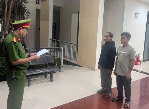 Hai đối tượng liên quan vụ việc.