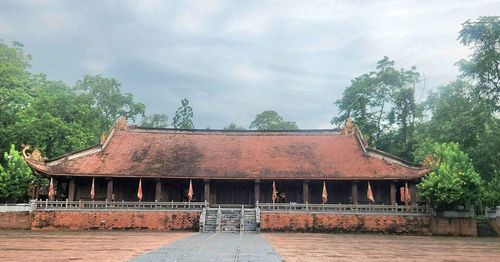 Chính điện Lam Kinh, nơi cây lim “hiến thân” được sử dụng làm cột trong công trình phục dựng