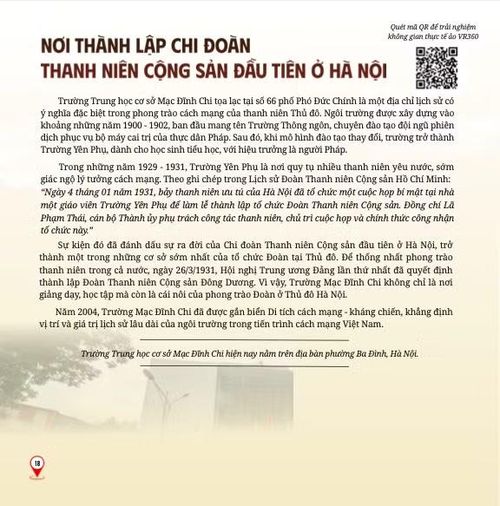 Thông tin giới thiệu trong sách. Ảnh chụp lại