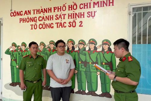 Cơ quan đọc lệnh bắt tạm giam Nguyễn Phước Đức. Ảnh: CACC