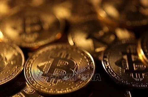 Đồng tiền điện tử Bitcoin. Ảnh: Reuters/TTXVN