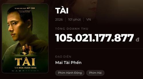 Dự án doanh thu phim Tài có sự góp mặt của Hồng Ánh tính đến thời điểm hiện tại. - Nguồn Box Office