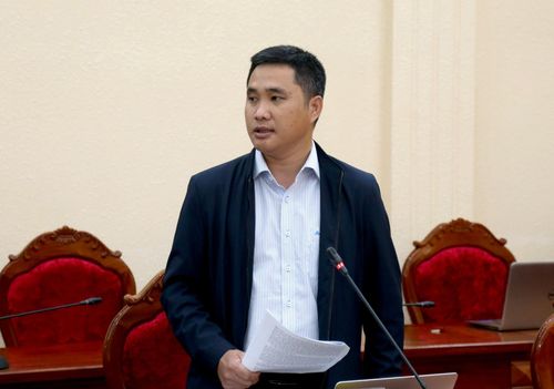 Đồng chí Trương Minh Quang, Bí thư Tỉnh Đoàn Lâm Đồng nêu ý kiến về một số khó khăn trong quá trình hoạt động của đơn vị