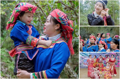 Phụ nữ đồng bào các dân tộc trong trang phục truyền thống rực rỡ tham gia lễ hội Xuân, góp phần tạo nên sắc màu văn hóa đặc trưng của vùng cao.