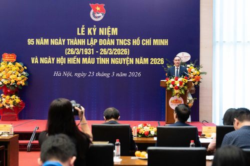 Phó Bí thư Đảng ủy Quốc hội Phùng Khánh Tài phát biểu tại buổi lễ