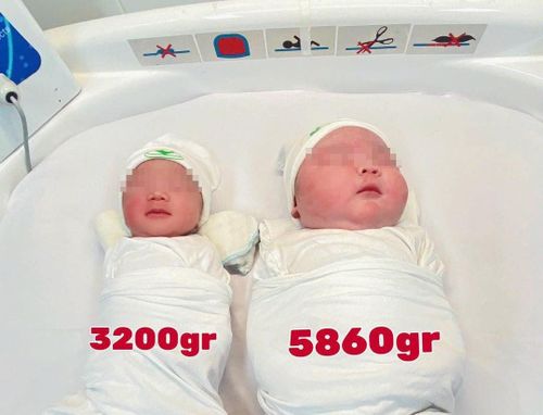  Bé trai chào đời nặng gần 6 kg tại Bệnh viện Phụ sản Hà Nội. 