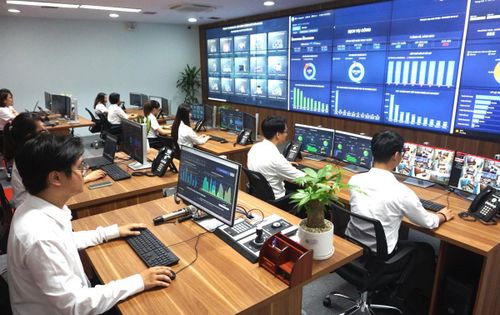 Trung tâm giám sát, điều hành thông minh IOC TP Đà Nẵng.