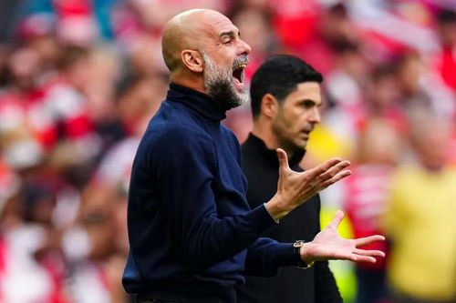Màn đấu trí giữa HLV Mikel Arteta và ‘sếp’ cũ Pep Guardiola trên sân Wembley kết thúc với chiến thắng 2-0 nghiêng về Man City.