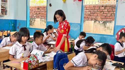 Trường Tình thương Phan Thiết dành cho học sinh có hoàn cảnh khó khăn.