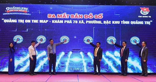 Ra mắt bản đồ số Quảng Trị.