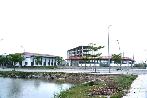 Vị trí dự án nằm trên khu đất có 4 mặt tiền. Ảnh: Lê Dương