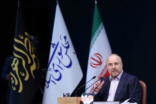 Chủ tịch Quốc hội Iran Mohammad Bagher Qalibaf. Ảnh: Reuters.