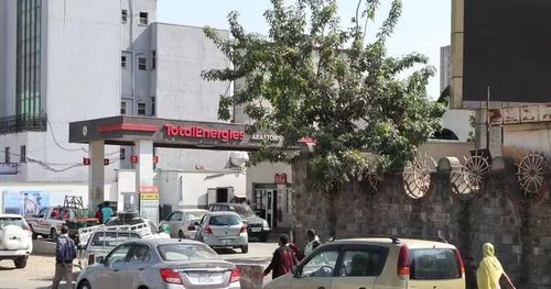 Một trạm xăng ở Addis Ababa, Ethiopia. (Ảnh: THX/TTXVN)