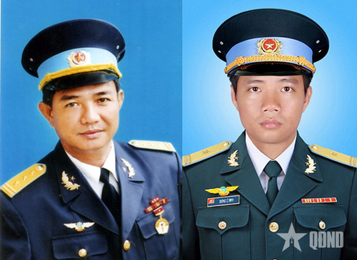 Liệt sĩ Dương Văn Thanh và liệt sĩ Dương Lê Minh. Ảnh: Nhân vật cung cấp