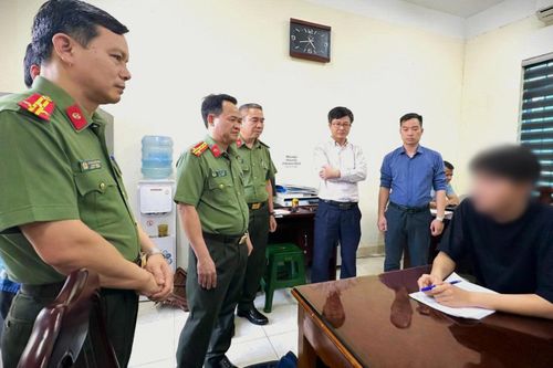  Lãnh đạo Công an tỉnh Thanh Hóa trực tiếp chỉ đạo điều tra vụ án. Ảnh: CÔNG AN THANH HÓA 